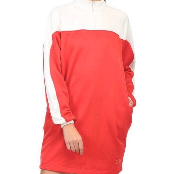 puma long sleeve dress